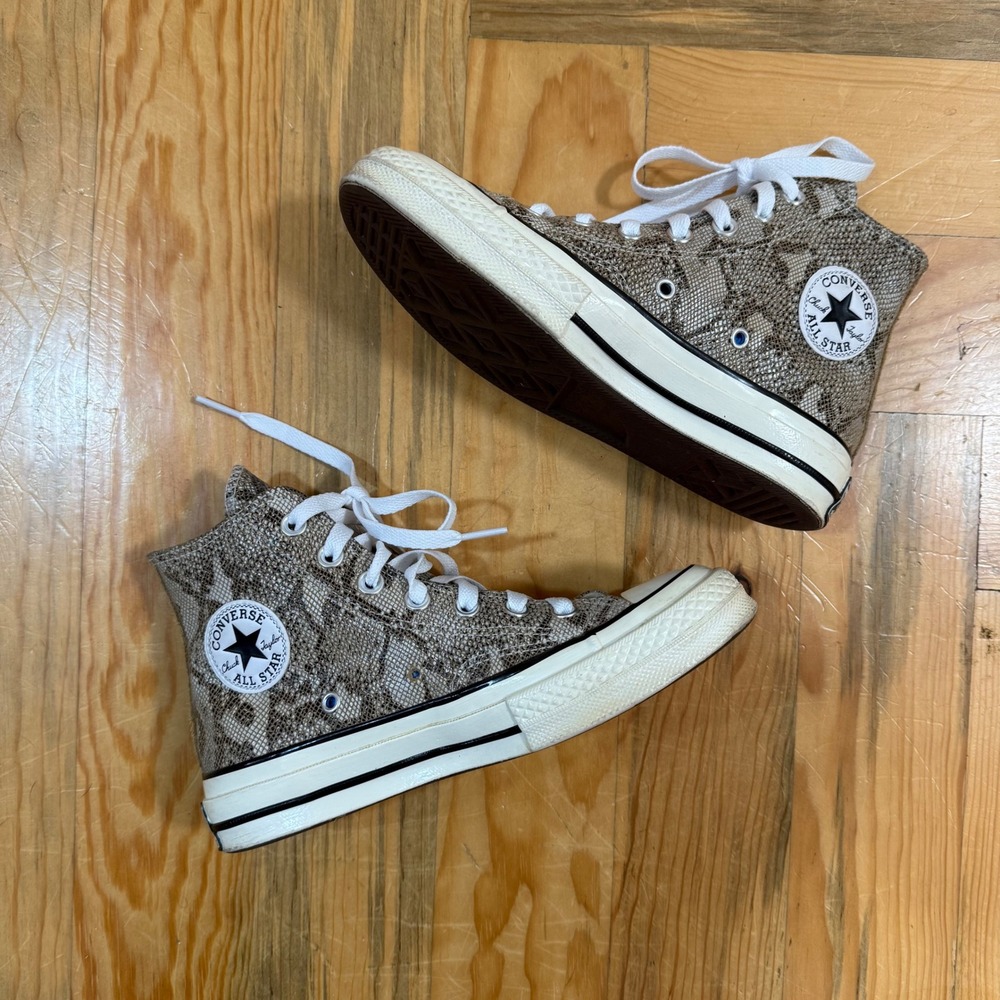 Converse Chuck Taylor All Star 70 Snakeskin Exotic Edgy Streetwear Men 3 Women 5
